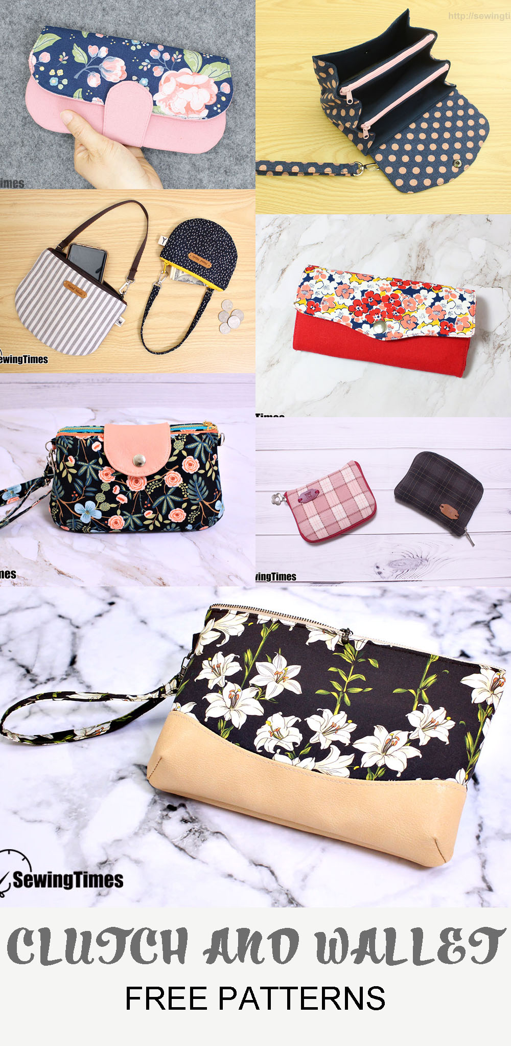 Read more about the article Clutch Bag and Wallet Free Patterns