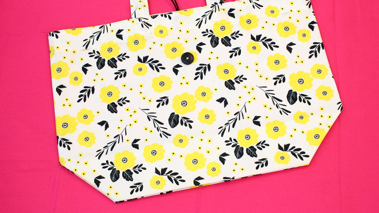 DIY Foldable Shopping Bag – sewingtimesblog