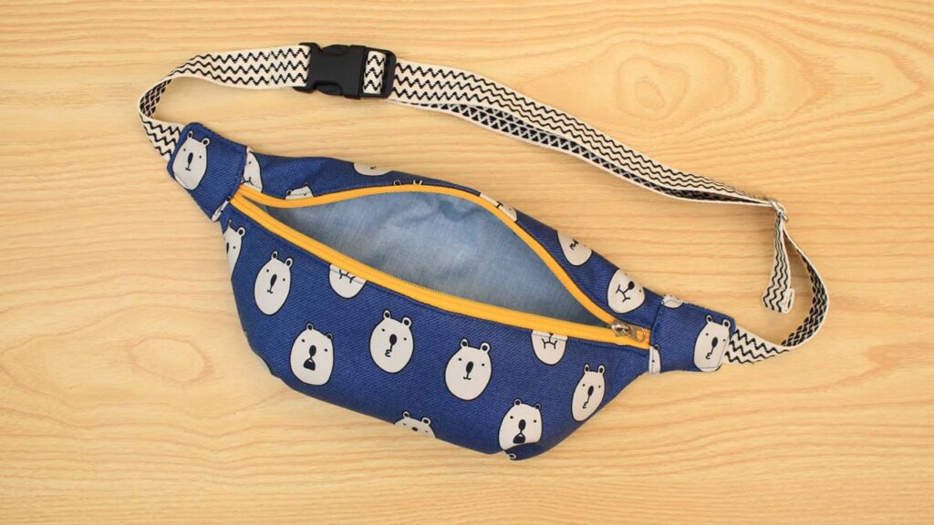 DIY Simple Fanny Pack sewingtimesblog