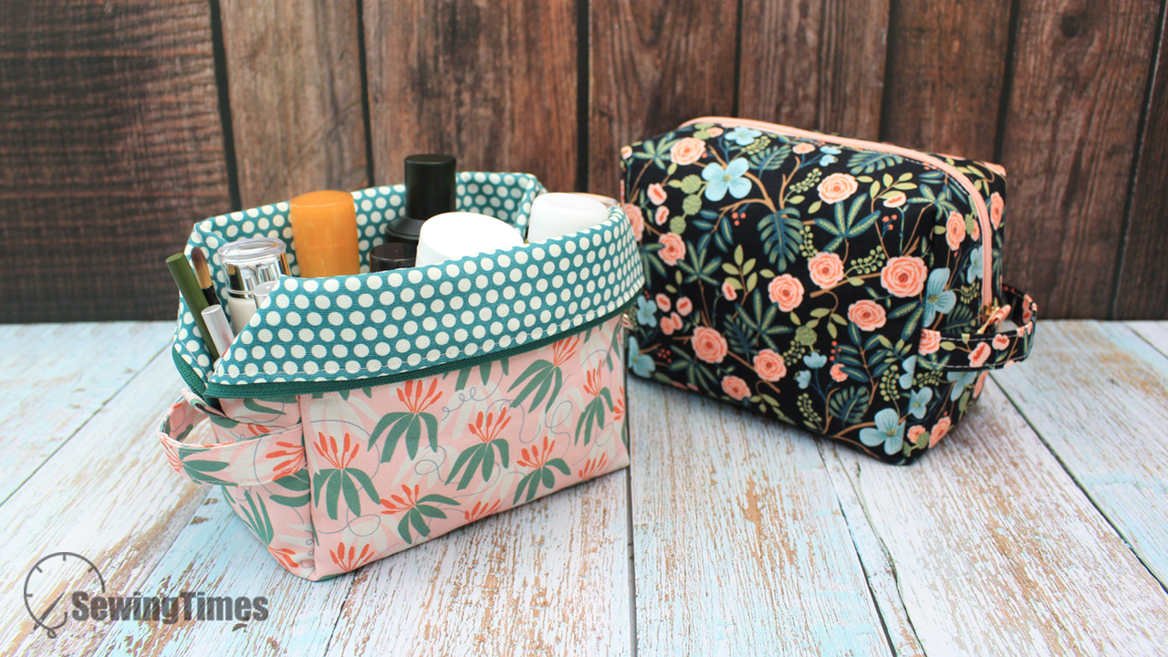 DIY Zippered Box Pouch - Diy Pouch And Bag With Sewingtimes