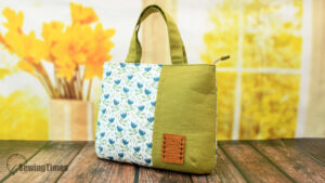 Read more about the article DIY Zippered Tote Bag – Sewing Pattern