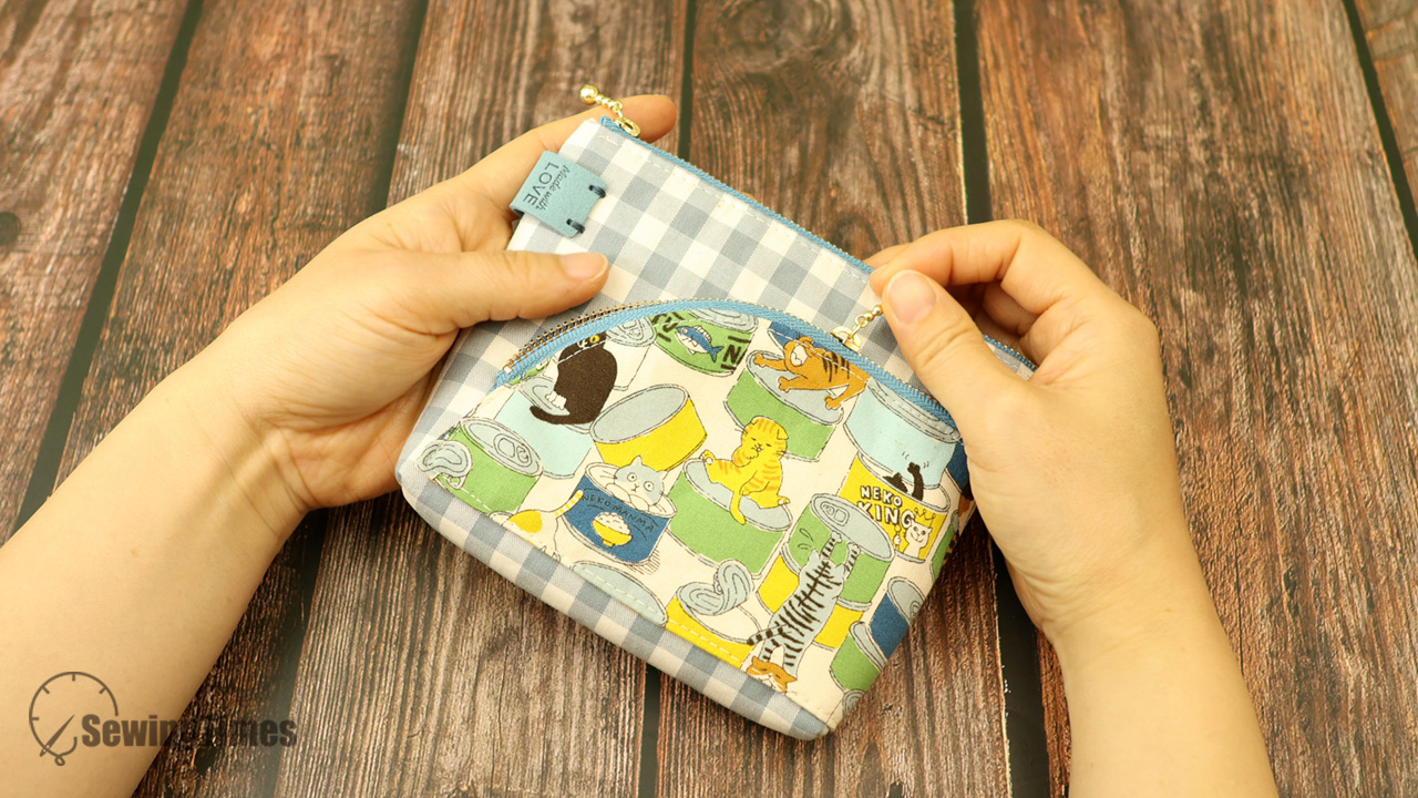 You are currently viewing DIY 2 Zip Purse