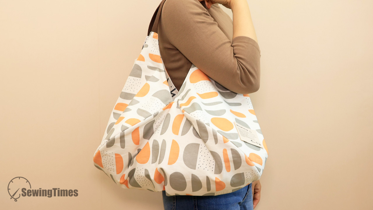 Read more about the article DIY Reusable Shopping Bag with Round Fabric