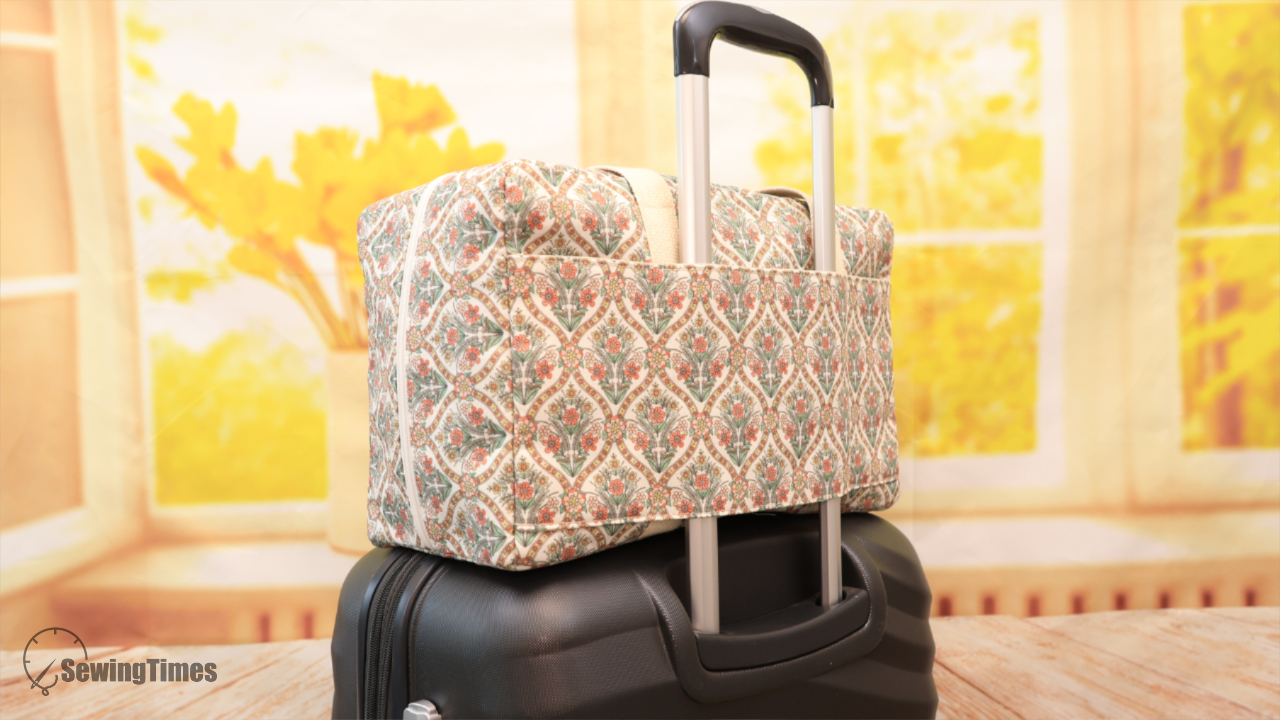 Read more about the article 🚀 DIY Travel Bag with Trolley Sleeve | How to make a Carry On Underseat Luggage