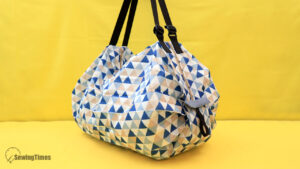Read more about the article DIY Foldable Shopping Bag with Zipper