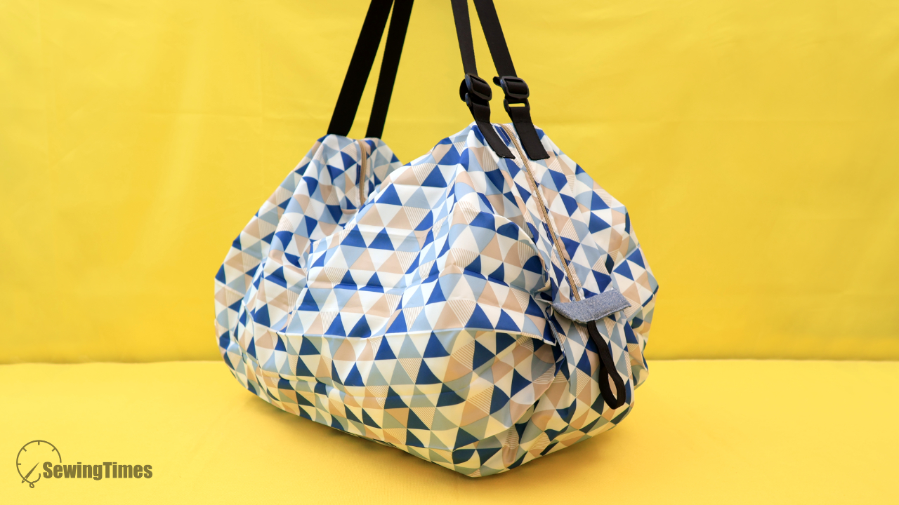 Read more about the article DIY Foldable Shopping Bag with Zipper