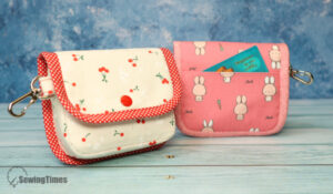 Read more about the article DIY CUTE SNAP POUCH Sewing Tutorial: Make Your Own Mini Purse with Fabric!