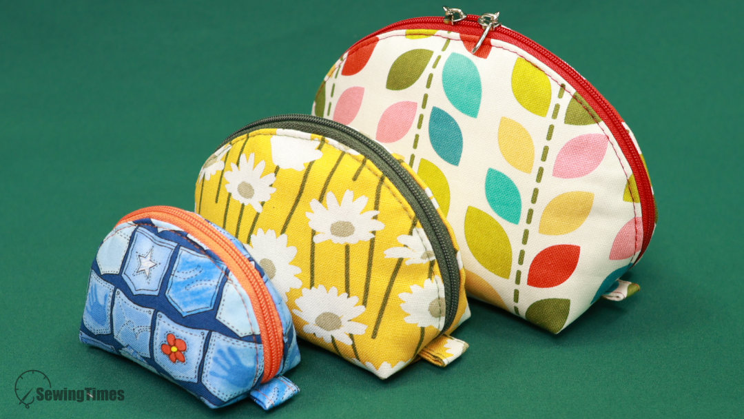 Read more about the article How to Make a Half-Moon Zip Pouch