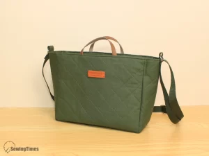 Read more about the article DIY Crossbody Bag with Double Zip Pockets