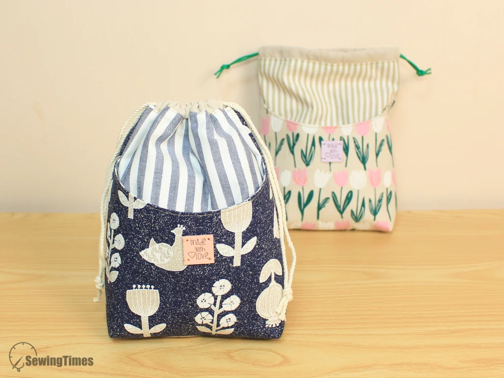 Read more about the article How to Sew a Drawstring Bag with a Front Pocket – Beginner-Friendly Tutorial
