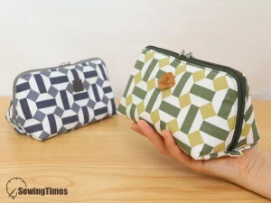 Read more about the article DIY Zipper Makeup Bag Tutorial with Divider – Easy Sewing Pattern for Beginners