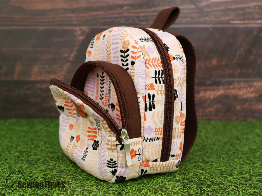 Read more about the article Mini Backpack DIY Zipper Pouch -Cute and Practical Bag