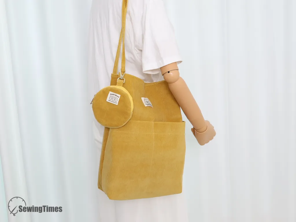 Read more about the article Easy DIY Corduroy Tote Bag Tutorial | Beginner-Friendly Winter Bag Sewing