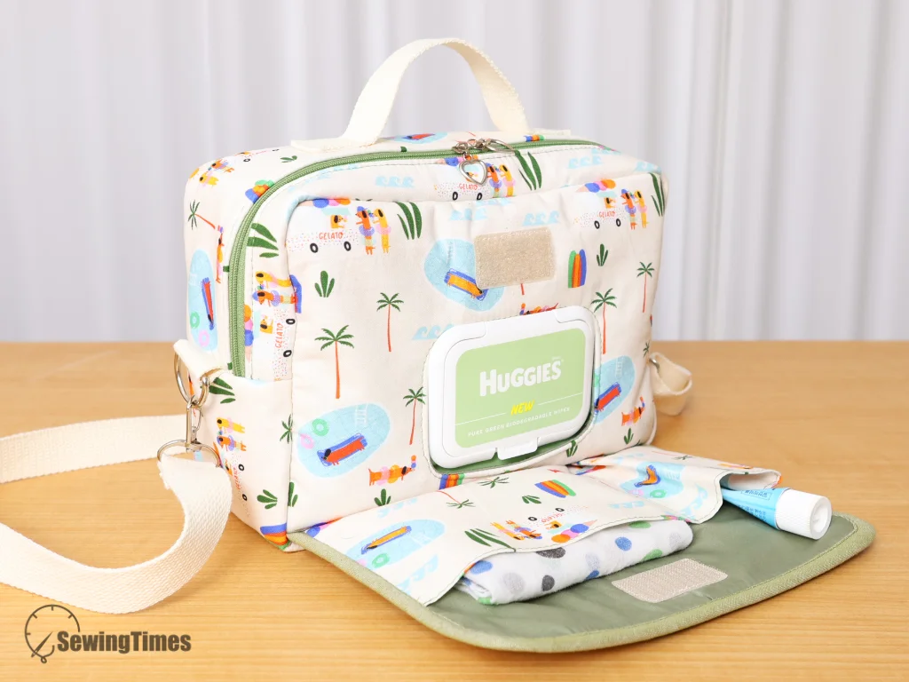 Read more about the article DIY Swift Diaper Bag – Crossbody Bag Tutorial