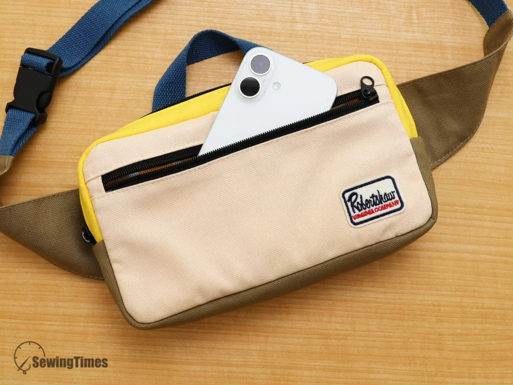 Interior View of the Urban Canvas Sling Bag