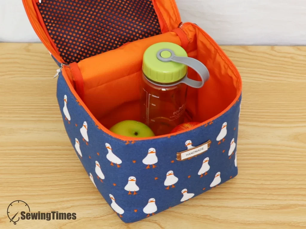 Fabric snack pouch making