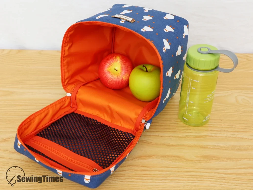 Picnic tote bag pattern